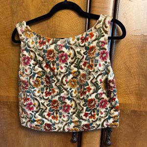 Vintage 70s crop top